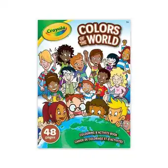 Staples Crayola colors of the world coloring book - 48 pages offer