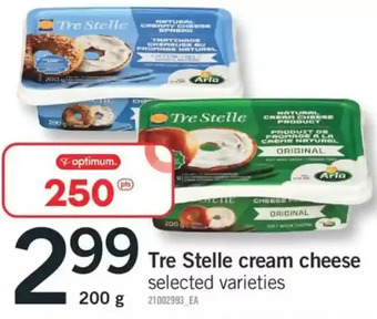 Fortinos Tre stelle cream cheese offer