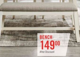 The Brick Echo dining bench offer