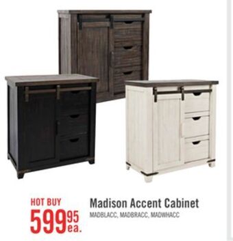 The Brick Madison accent cabinet - black offer