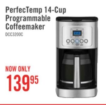 The Brick Cuisinart perfectemp 14-cup programmable coffeemaker - dcc-3200c offer