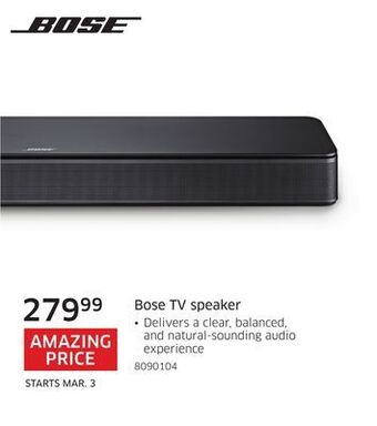 The Source Bose bose tv speaker offer