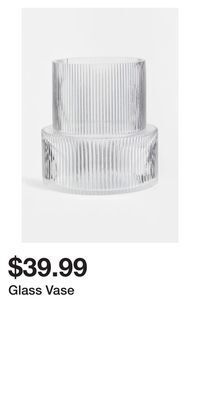 H&M Glass vase offer