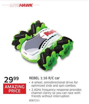 The Source Hawk rebel 1:16 r/c car offer