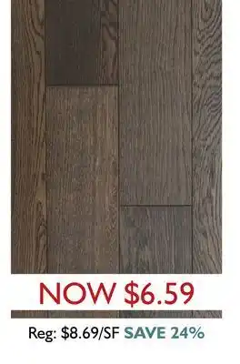 Hardwood Giant White oak swiss almond offer