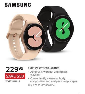 The Source Samsung galaxy watch4 40mm offer