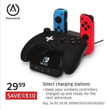 The Source Powera select charging stations offer