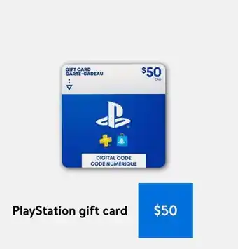 Walmart Playstation gift card offer