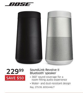 The Source Bose soundlink revolve ii bluetooth® speaker offer