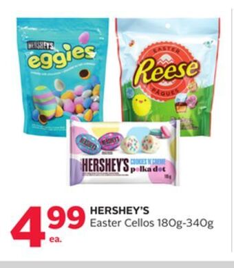 Rexall Hershey's easter cellos offer