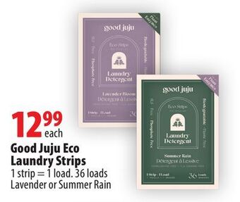 London Drugs Good juju eco laundry strips offer