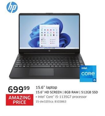 The Source Hp 15.6" laptop 15.6" hd screen | 8gb ram | 512gb ssd offer