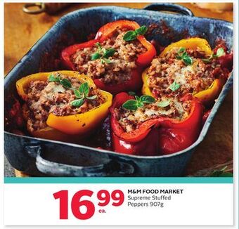 Rexall M & m food market supreme stuffed peppers offer