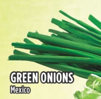 Marché Adonis Green onions offer