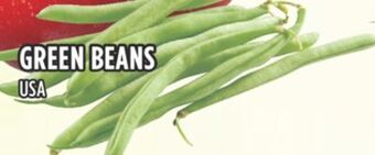 Marché Adonis Green beans offer