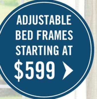 The Brick Adjustable bed frames offer