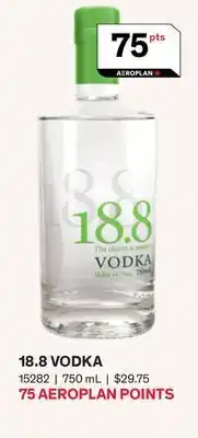 LCBO 18.8 vodka offer