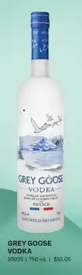 LCBO Grey goose vodka offer