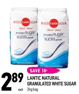 Coppa's Fresh Market Lantic natural granulated white sugar offer