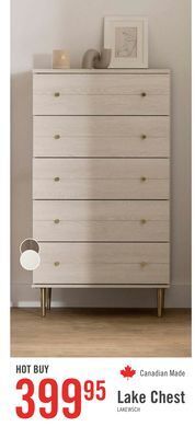 The Brick Lake chest - white offer