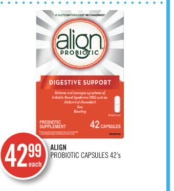 Shoppers Drug Mart Align probiotic capsules offer