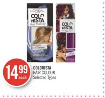 Shoppers Drug Mart Colorista hair colour offer