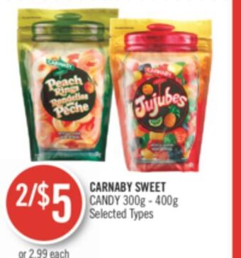 Shoppers Drug Mart Carnaby sweet candy offer