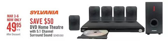 The Brick Sylvania dvd home theatre system with 5.1 ch surround sound - sdvd5060 offer
