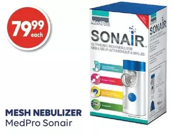 Wellwise by Shoppers Mesh nebulizer medpro sonair offer
