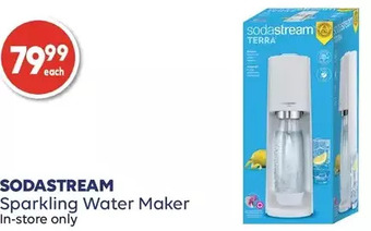 Sodastream sparkling water maker