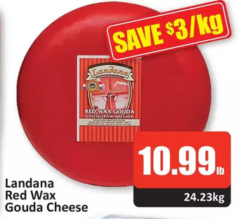 Starsky Landana red wax gouda cheese offer