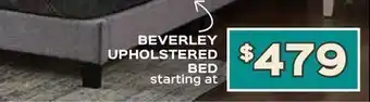 The Sleep Factory Beverley upholstered bed offer