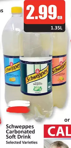 Starsky Schweppes carbonated soft drink offer