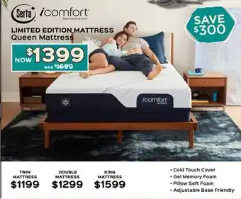 The Sleep Factory Limited edition mattress queen mattress offer