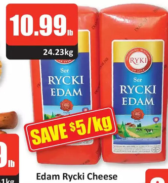 Starsky Edam rycki cheese offer