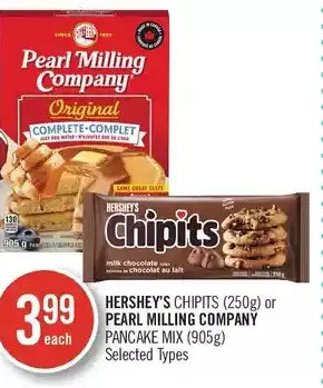 Shoppers Drug Mart Hershey's chipits or pearl milling company pancake mix offer