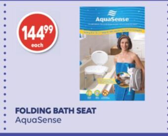 Wellwise by Shoppers Folding bath seat aquasense offer