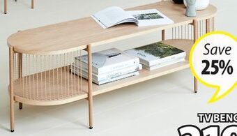JYSK Egelev tv bench offer