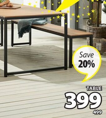 JYSK Dagsvad table offer