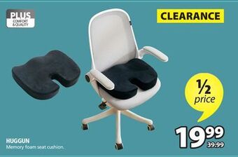 JYSK Huggun memory foam seat cushion offer