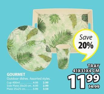 JYSK Gourmet outdoor dishes offer