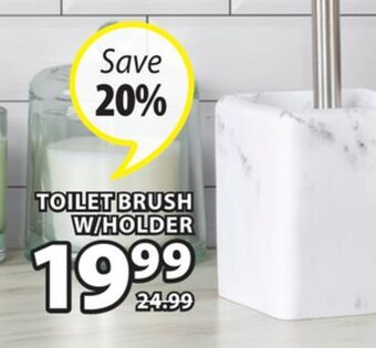 JYSK Cora toilet brush w/holder offer