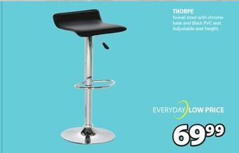JYSK Thorpe swivel stool offer
