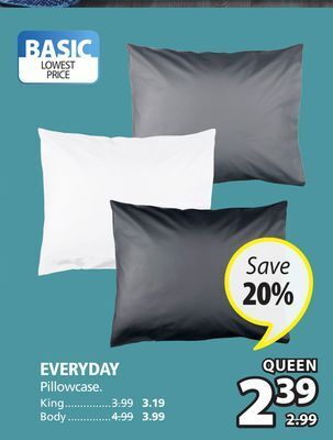 JYSK Everyday pillowcase offer