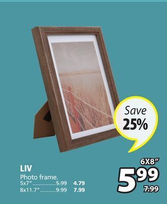 JYSK Liv photo frame offer
