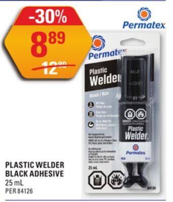 NAPA Auto Parts Plastic welder black adhesive offer