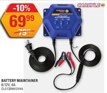 NAPA Auto Parts Battery maintainer offer