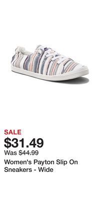 Mark's Women's payton slip on sneakers - wide offer