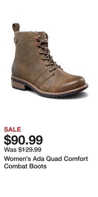 Mark's Women's ada quad comfort combat boots offer