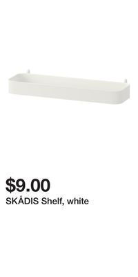 IKEA Skådis shelf, white offer